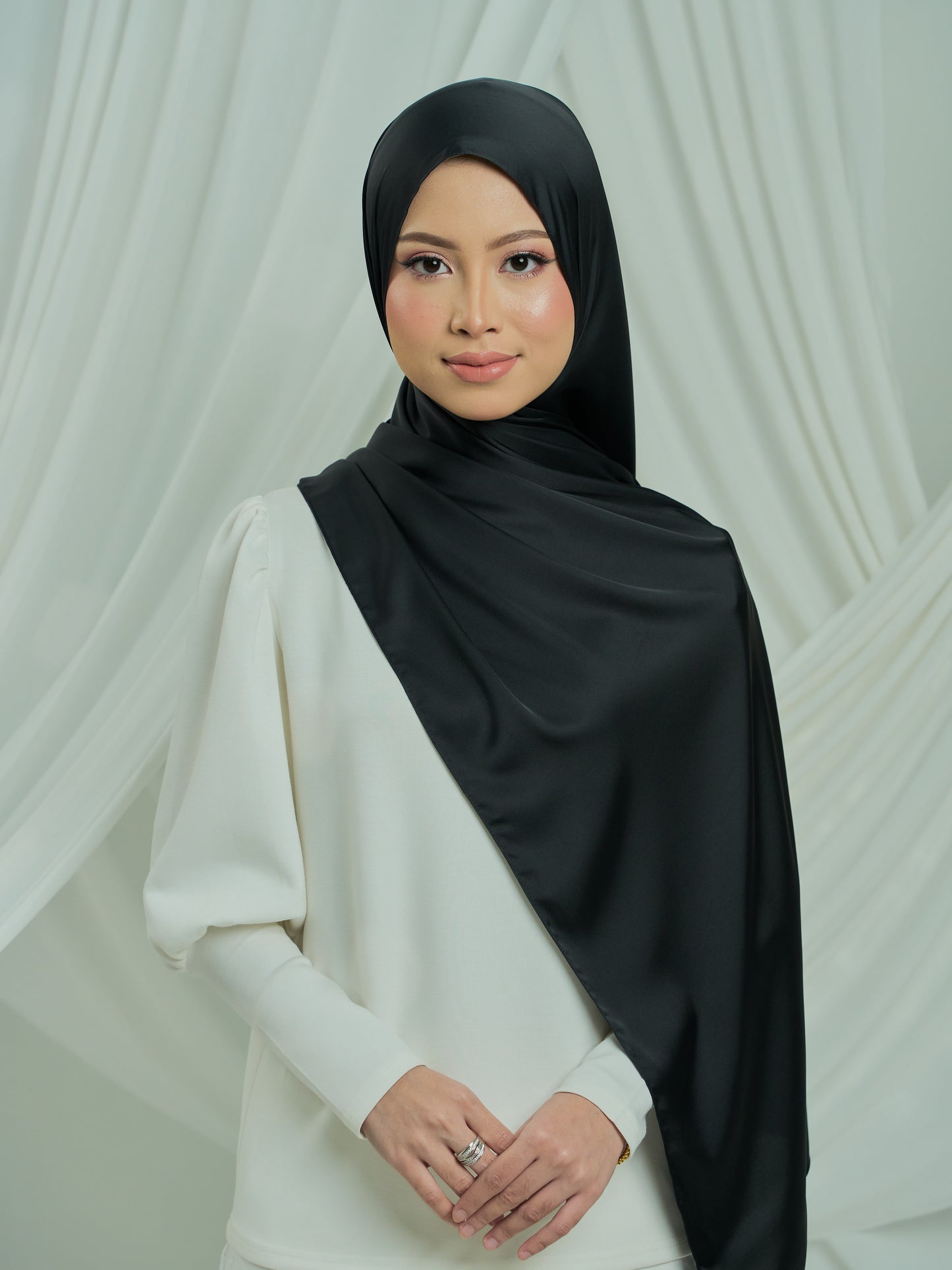 Royale Satin Shawl As-Is