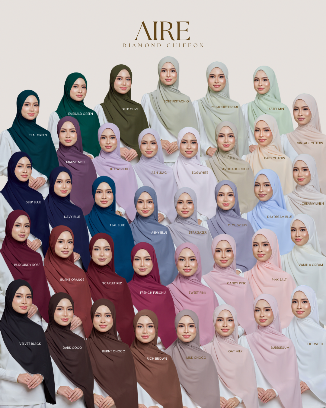 Aire Diamond Chiffon