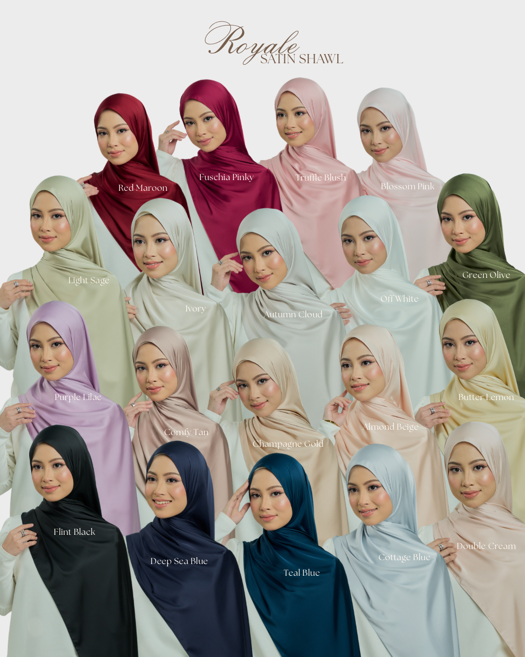 Royale Satin Shawl
