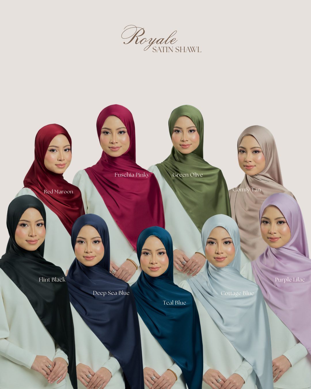 Royale Satin Shawl