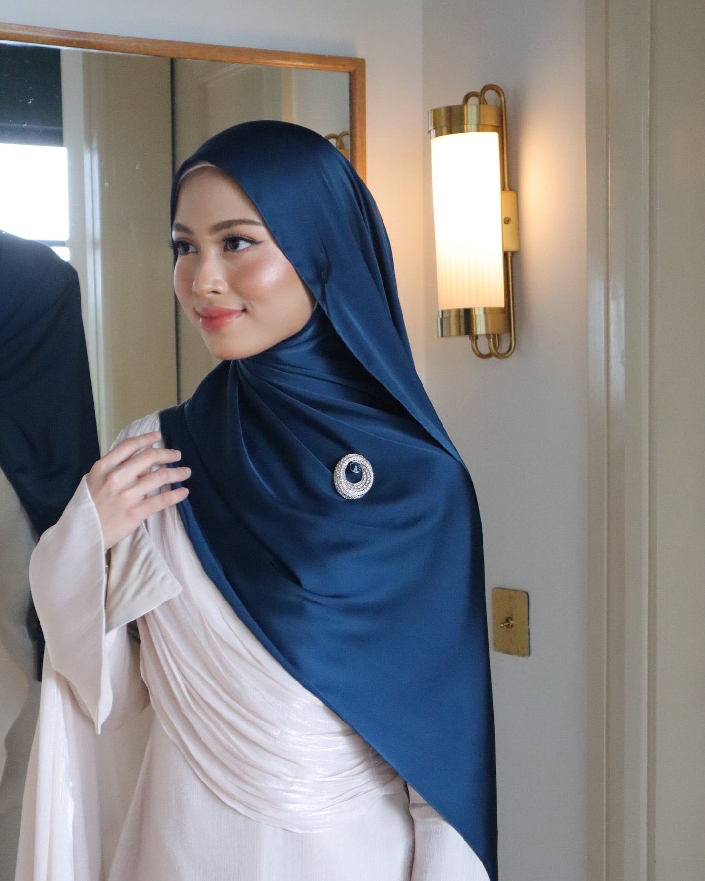 Royale Satin Shawl As-Is