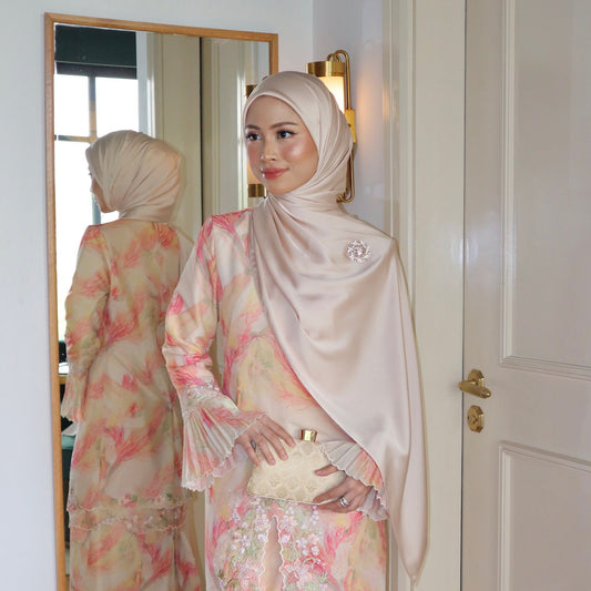 Royale Satin Shawl As-Is