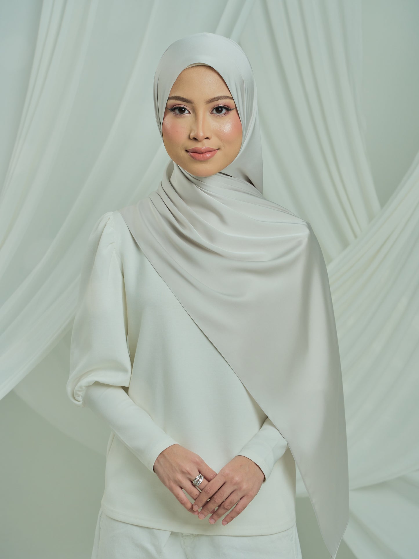Royale Satin Shawl As-Is