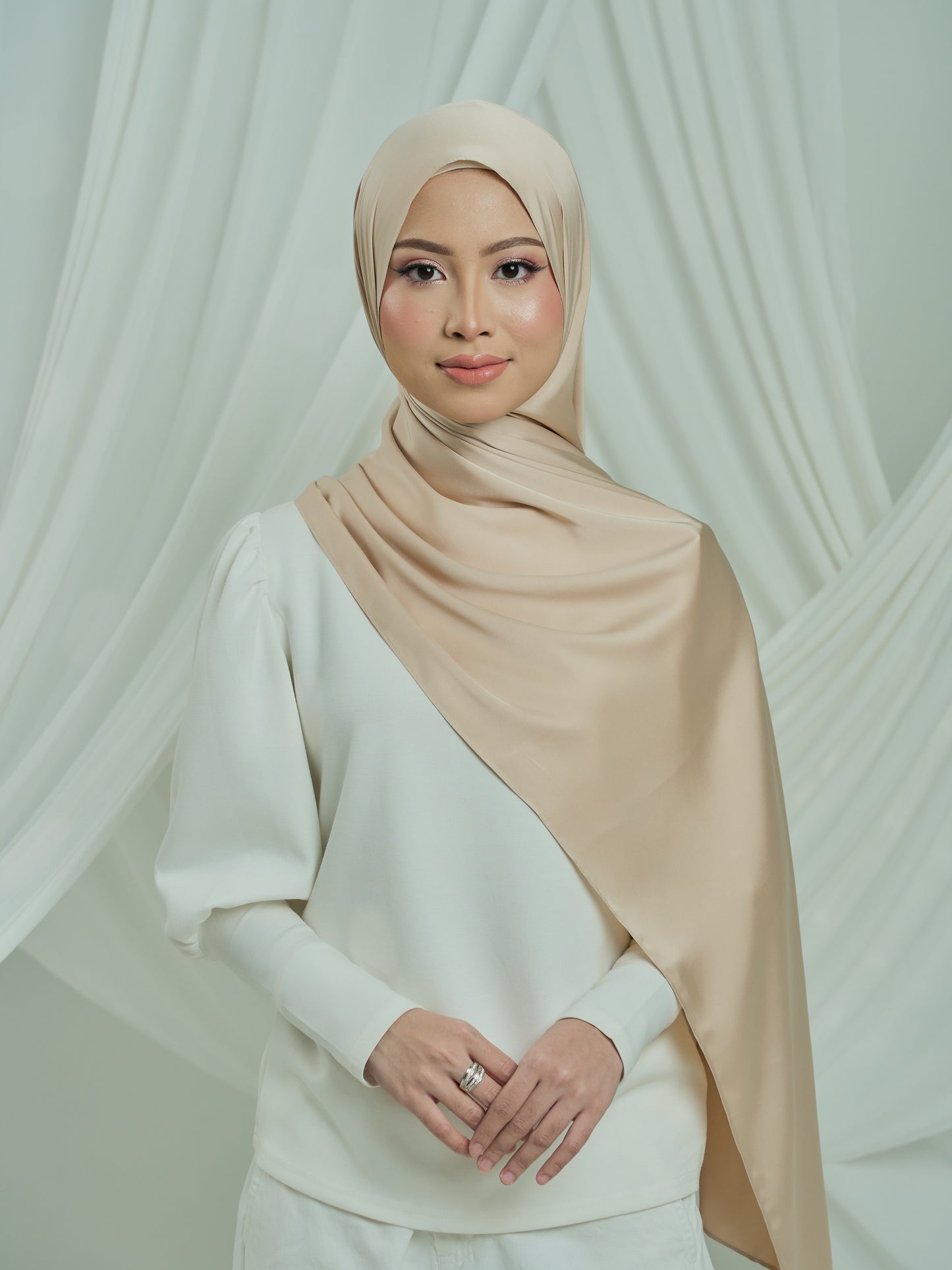 Royale Satin Shawl As-Is