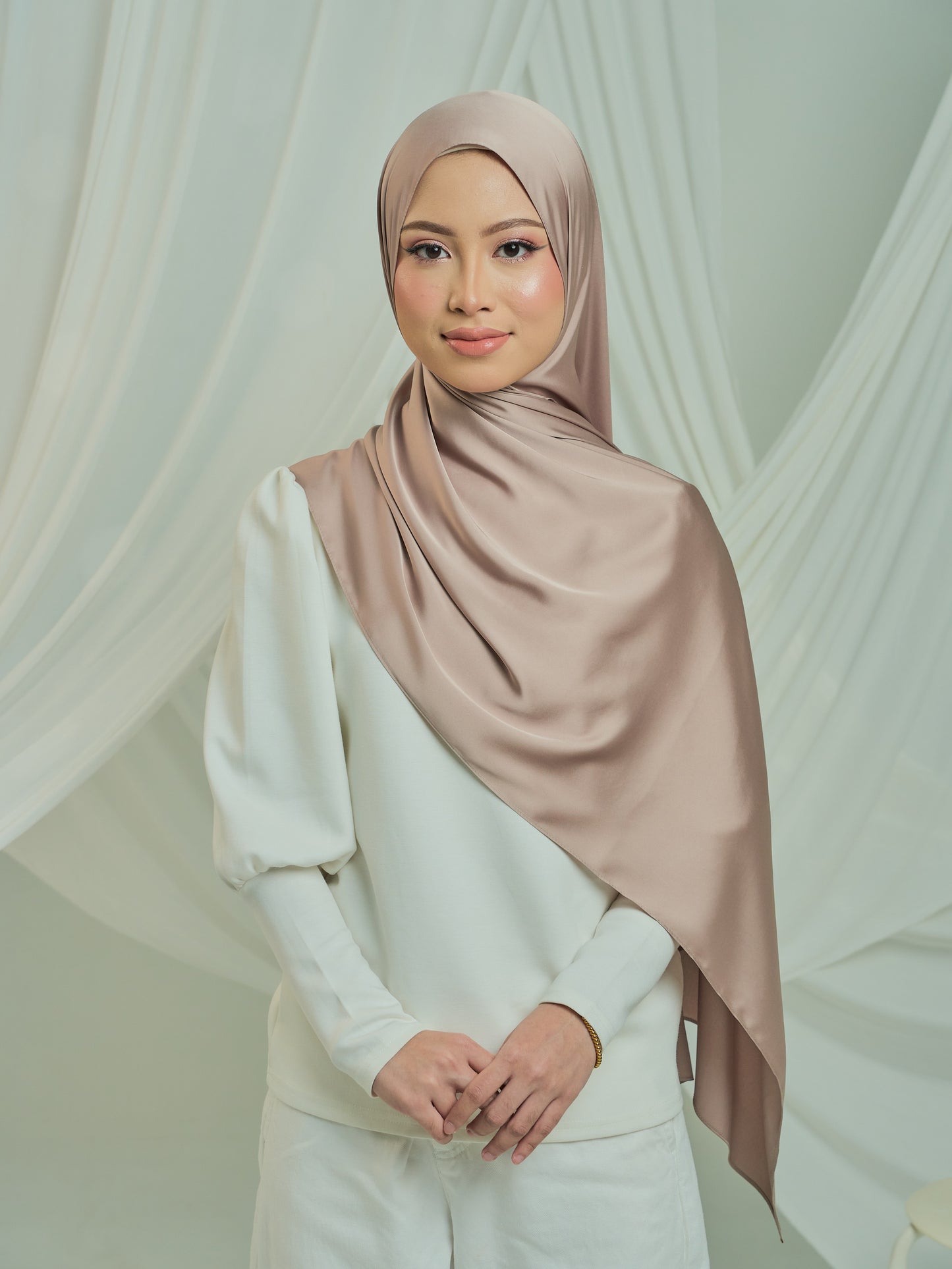Royale Satin Shawl As-Is