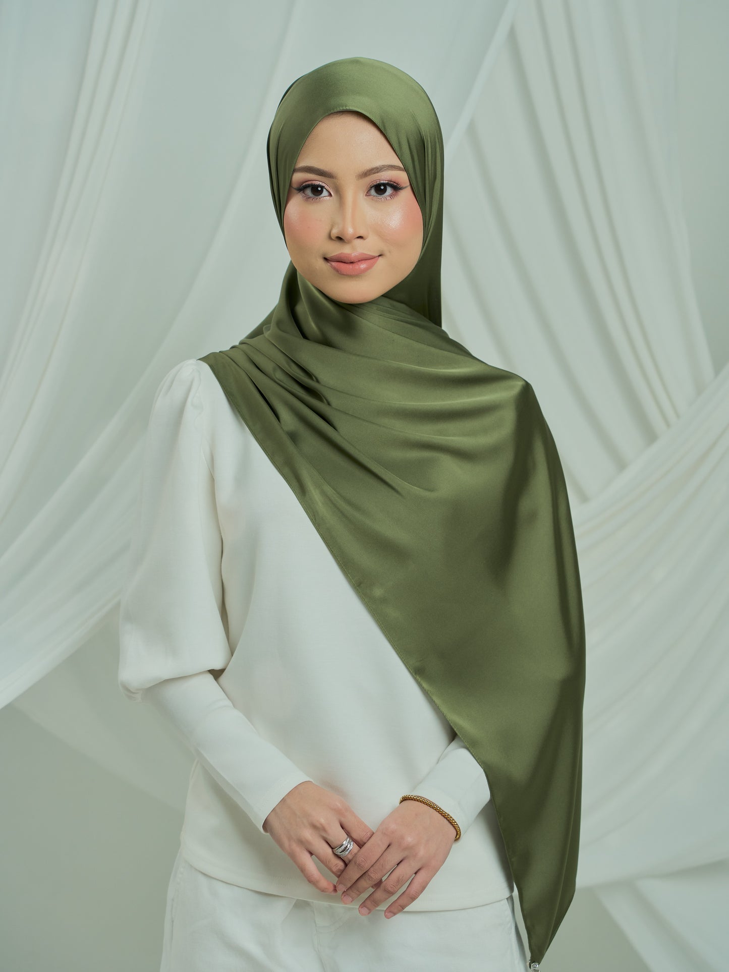 Royale Satin Shawl As-Is