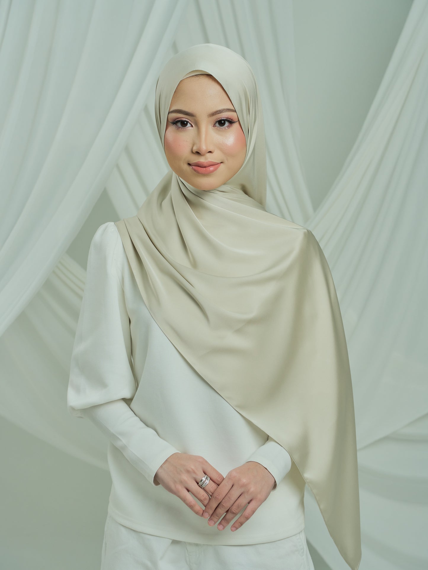Royale Satin Shawl As-Is