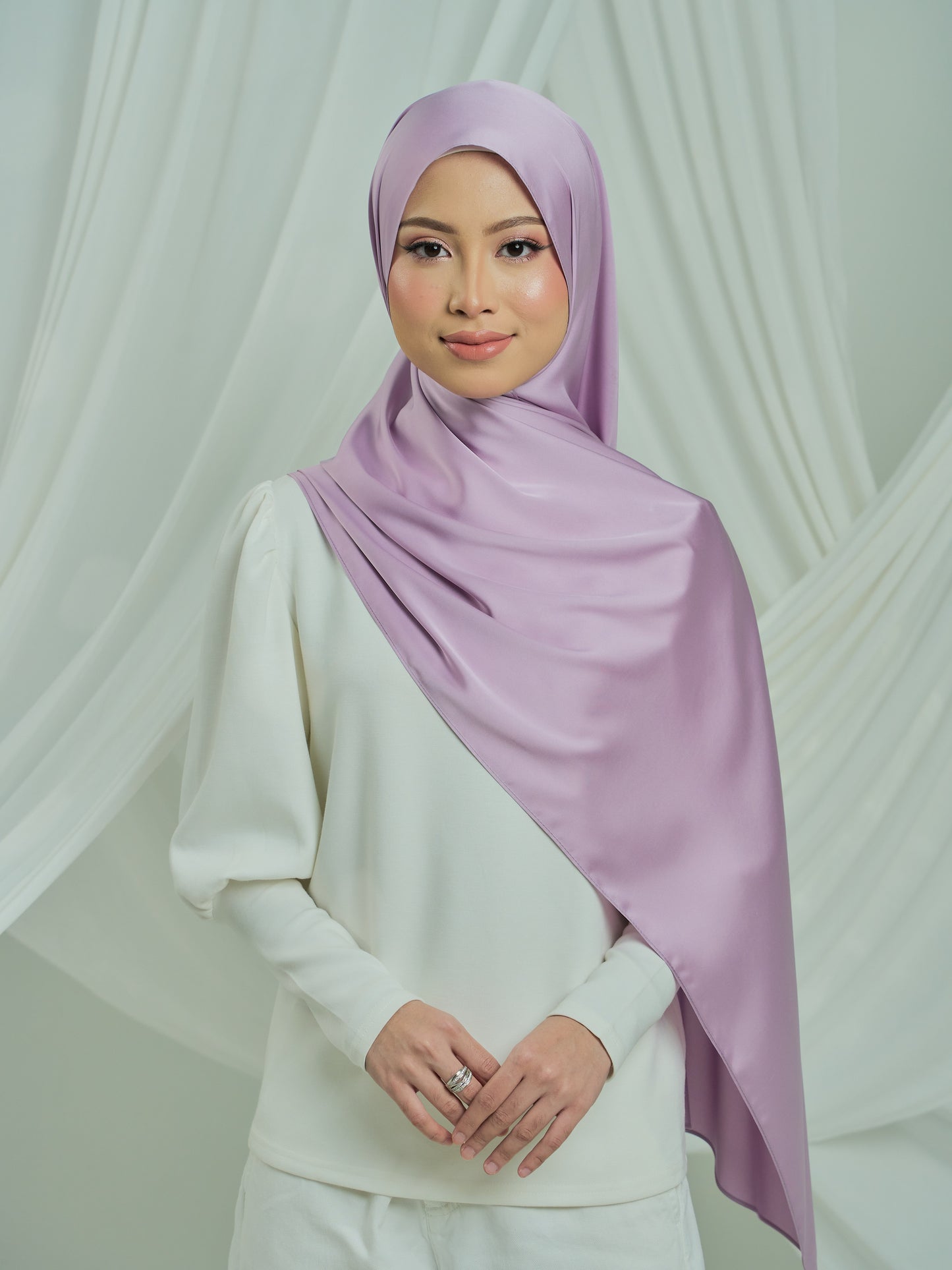 Royale Satin Shawl As-Is